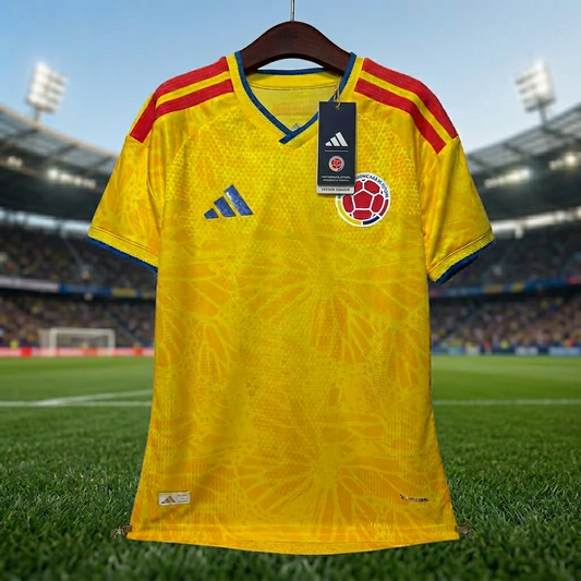 Camiseta Premium Local Colombia Mundial 2026 (Version jugador)